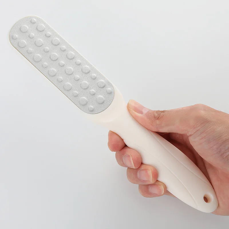 Gloway Skin Care Tools Washable Stainless Steel Feet File Double Sided Foot Callus Remover Pedicure Foot File Brush