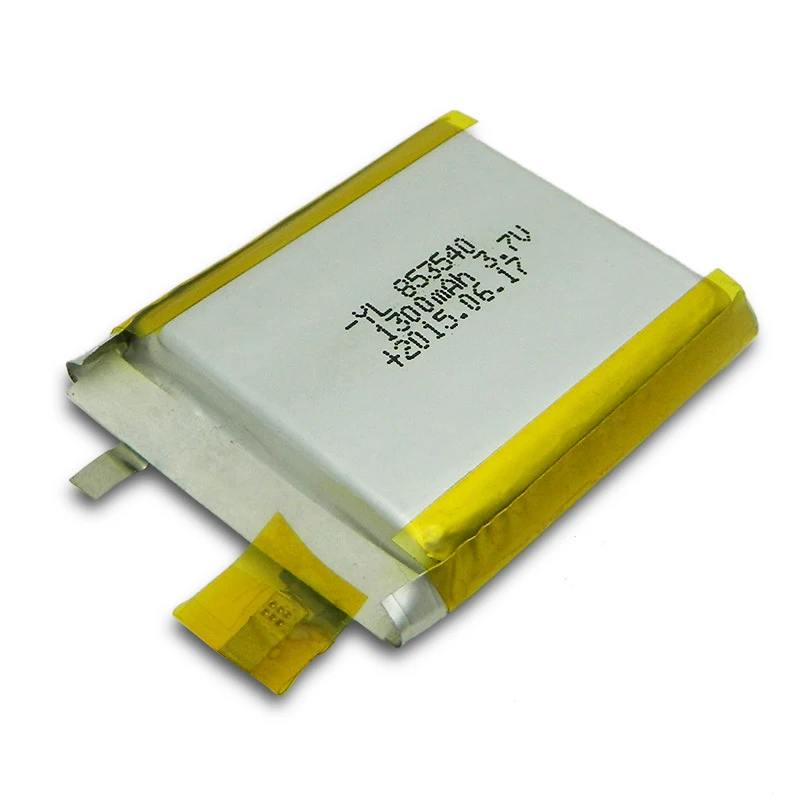 Battery factory 3.7volt 1300mah li-ion lithium rechargeable polymer battery cell
