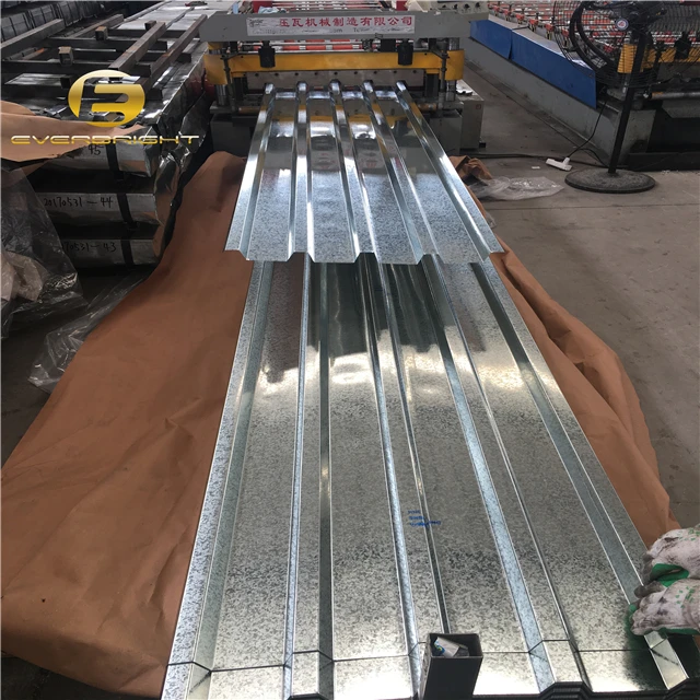 zinc galvanized corrugated steel iron roof sheet for building laminating metal machine