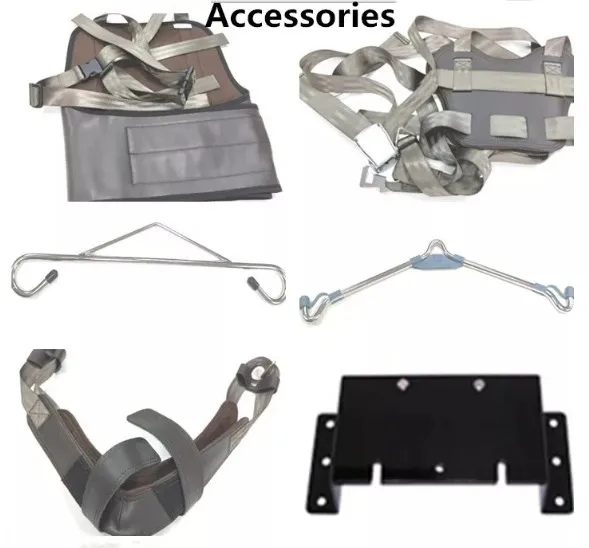 Neck Traction Machine Electric Cervical Lumbar Traction Device Spine Traction Unit for Physiotherapy Decompression Table