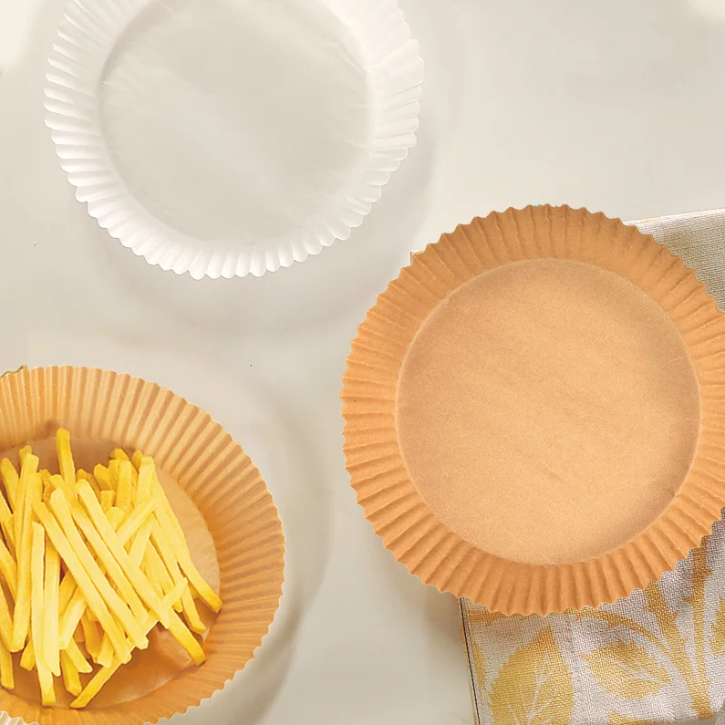 Partybus Oil-proof Non-stick Food Baking Double Sides Silicone  Paper Air Fryer Parchment