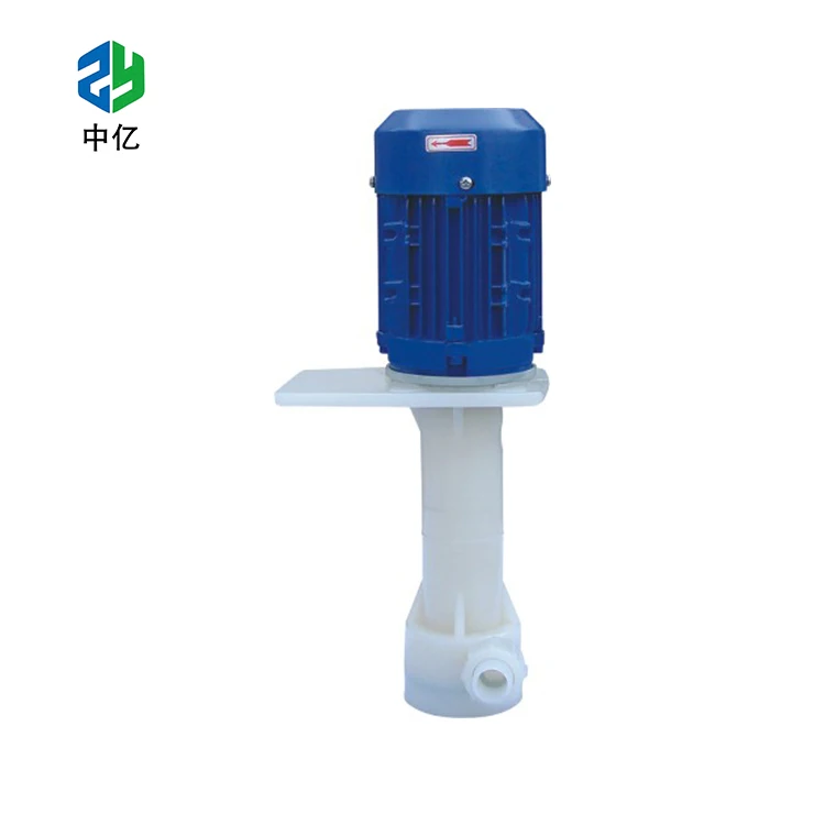 Vertical Chemical Resistant Acid Circulation Pump Acid Resistant Chemical Pump Acidic Liquid Recirculating Pump