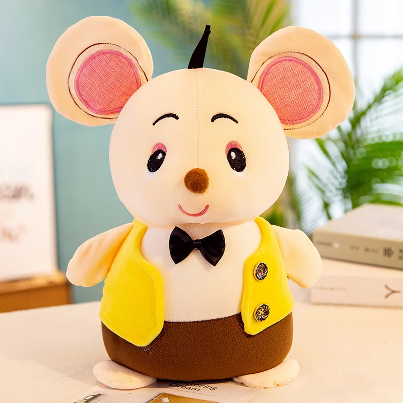 LOW MOQ Cheap Plush Rat Toys Baby Mascot Plush Dolls Soft Stuffed Animal Toys Minnie Mouse Plush