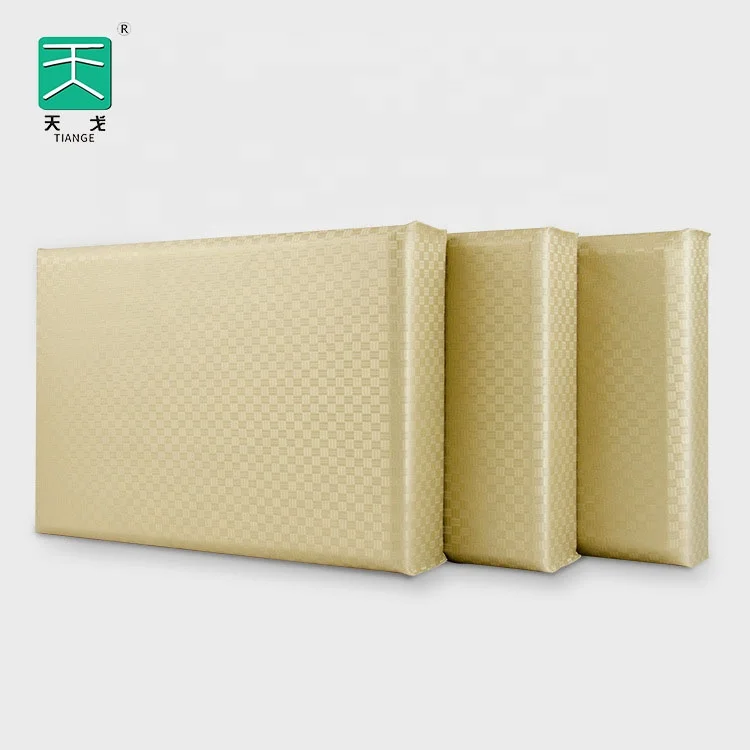 TianGe Recording Studio Music Room Fabric Soundproofing Wall Sheet Sound Absorbing Acoustic Ceiling Panel for Cinema