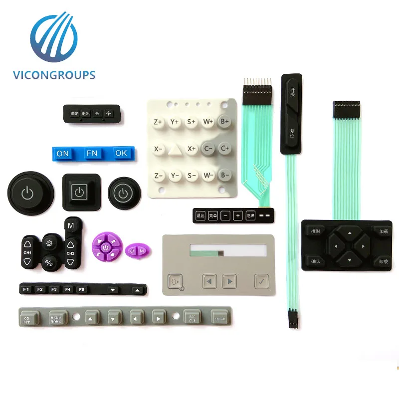 Silicone button waterproof membrane button silicone single button