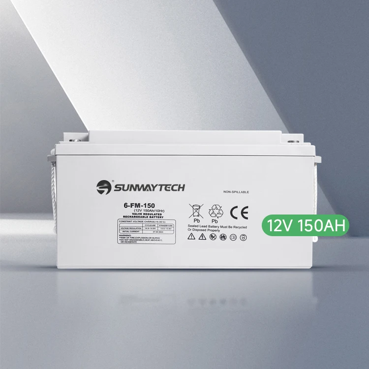 Factory Price 12v 100ah 150ah 200ah Solar Deep Cycle Gel Battery For Off-Grid Power Station
