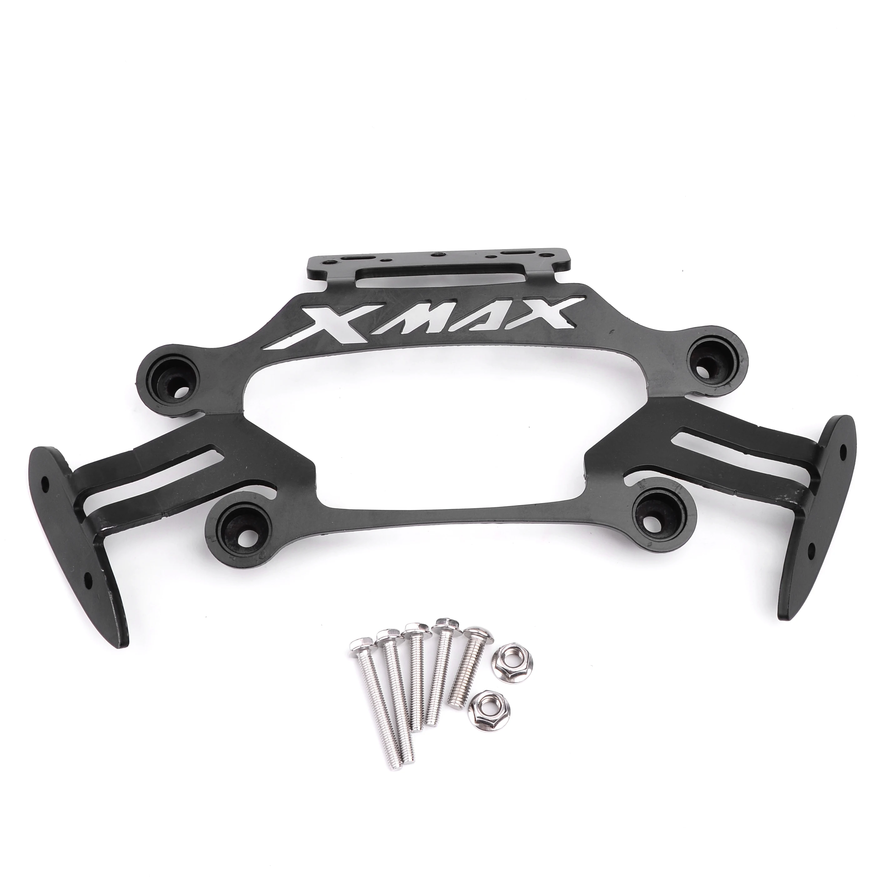 For Yamaha XMAX 300 400 125 250 Motorcycle Stand GPS Bracket Mobile Phone Navigation Plate Holder Rear View Mirrors