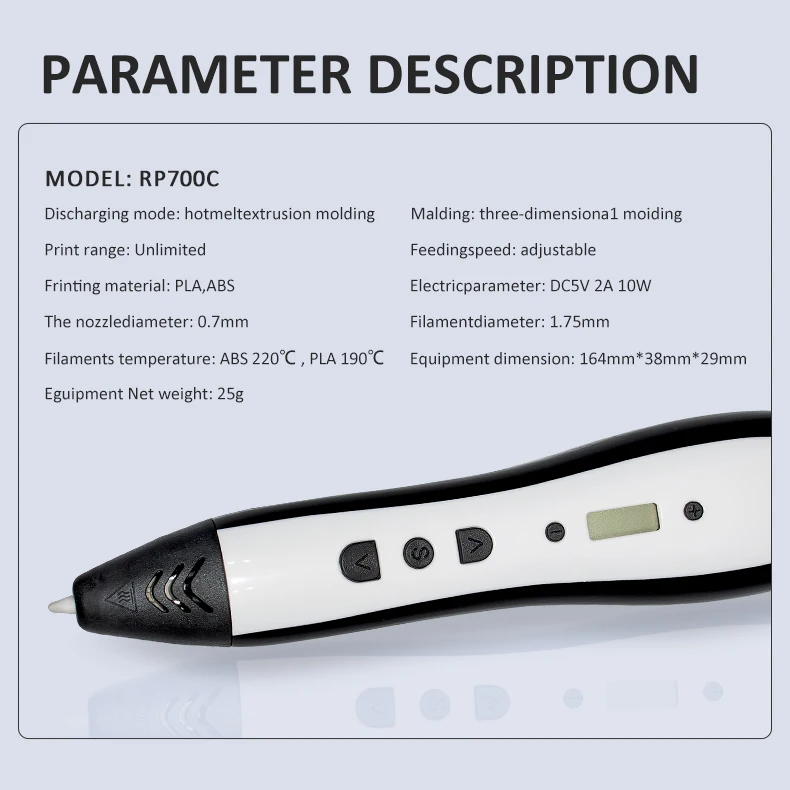 Dewang Hot sell 3d drawing pen with 3d pen for children Best Christmas Gits for Children