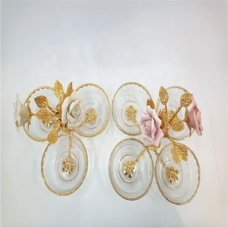 
Factory Multifunctional 3 Pcs Acrylic Sugar bowl and Dishes for Dining Table 