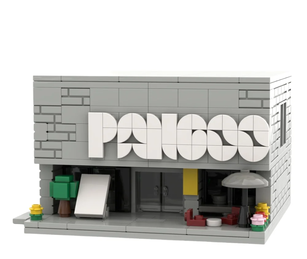 Newly Released  Custom Street View Building Block  Sets  architecture  Building Blocks Corporate Giveaway Gift
