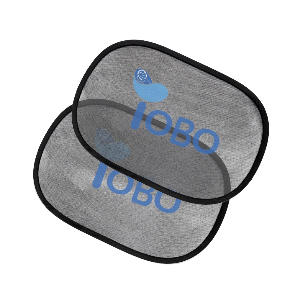 Статический Цепляются Защита от солнца тенты печатных 48x32 см ребенка автомобиля Зонт для жалюзи