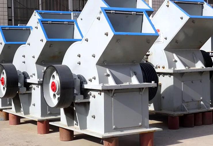 Большая емкость гранитная кольцевая молотковая дробилка PC800X600