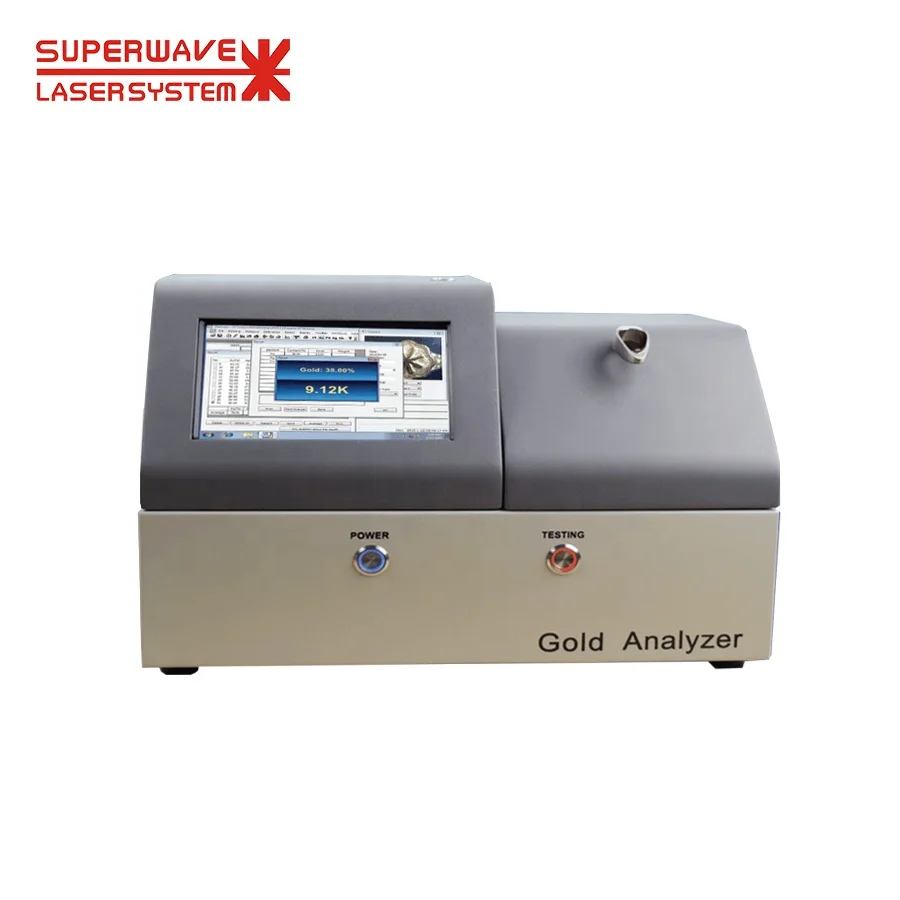  Анализатор золота XRF испытательная машина для и платины портативный Superwave CN;GUA