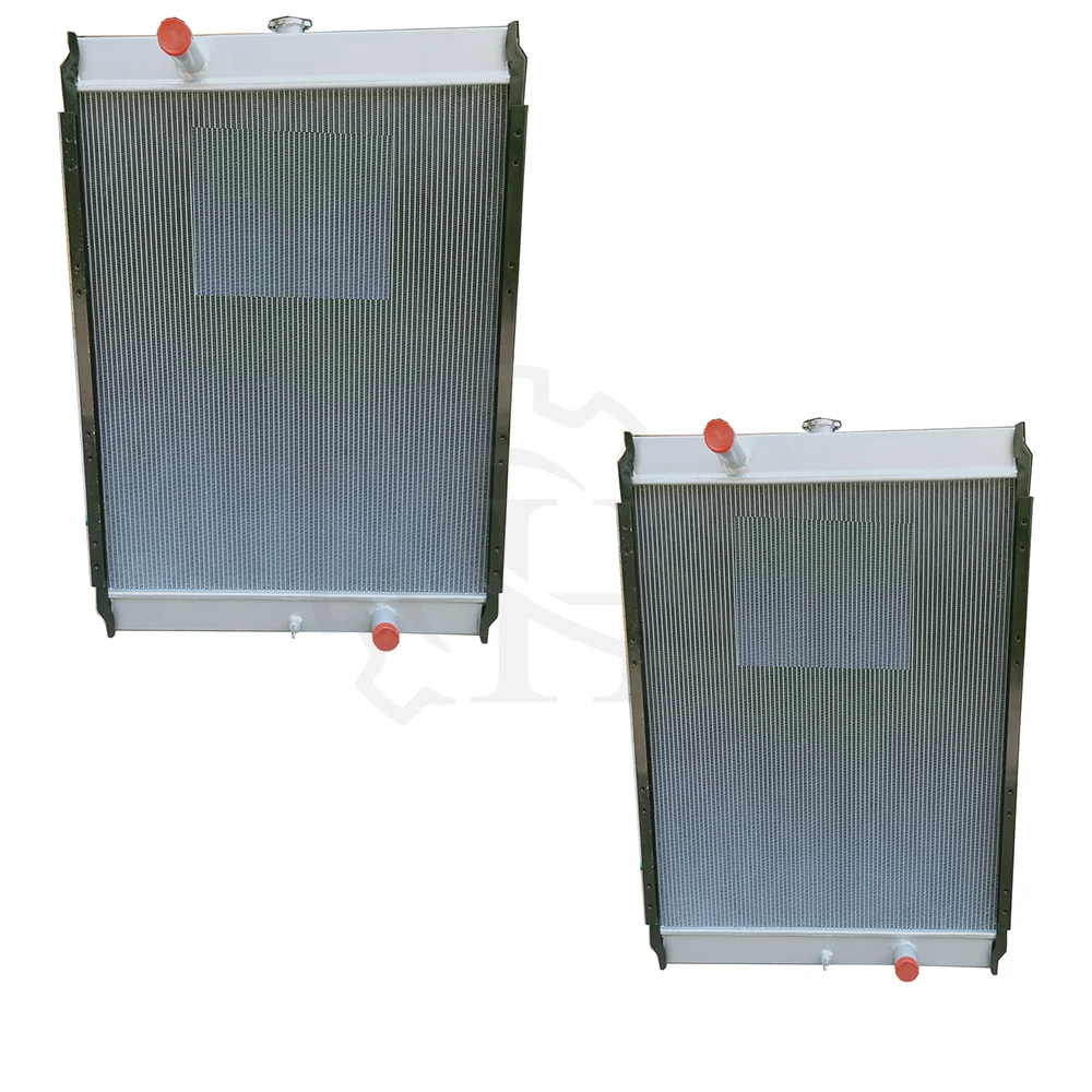 HS Excavator Parts Water Tank Aluminum Radiator for Daewoo 220-5  DH55 S55W-V S55 DX60 DX80 DH70 DX80GOLD DX140W DX180LC