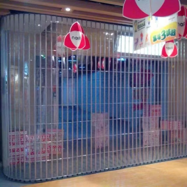 Modern Design Automatic Roller Shutter Roll-Up Door with Polycarbonate Slats Wholesale PVC Foldable Shutters