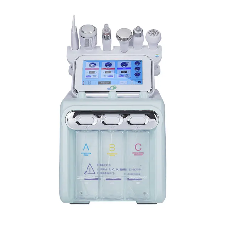 Hot sale aqua peel microdermabrasion hydro machine H2O2 6 in 1 hydrodermabrasion facial machine