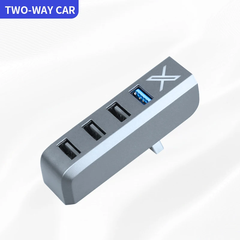 Для Tesla model 3 Y перчаточный ящик док-станция удлинитель USB зарядное устройство Автомобильное модифицированные декоративные аксессуары