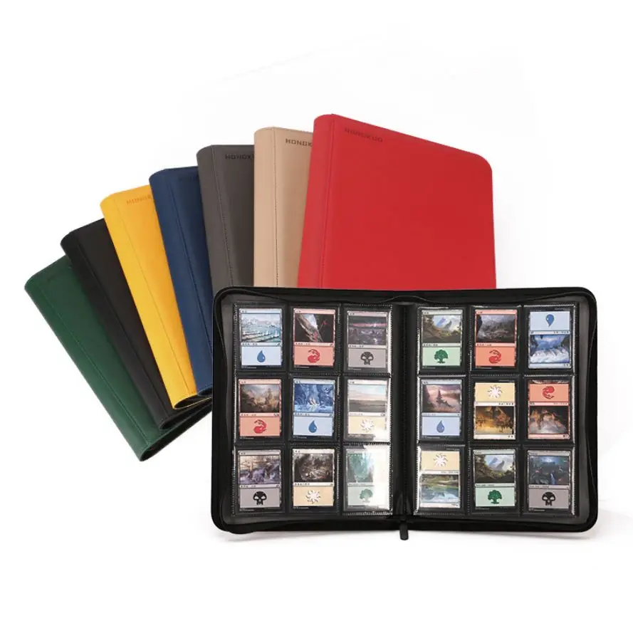Индивидуальная сортированная Магическая сборка MTG PU игровая кожа TCG папка для торговых карт