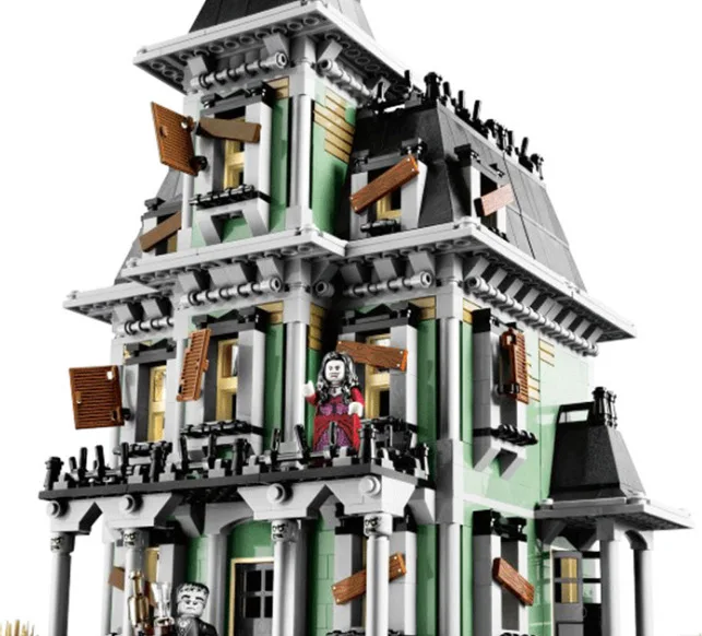 X19055 (80011) Creative Architecture Series Monster Warrior Ghost House DIY Assembly Model Building Toy