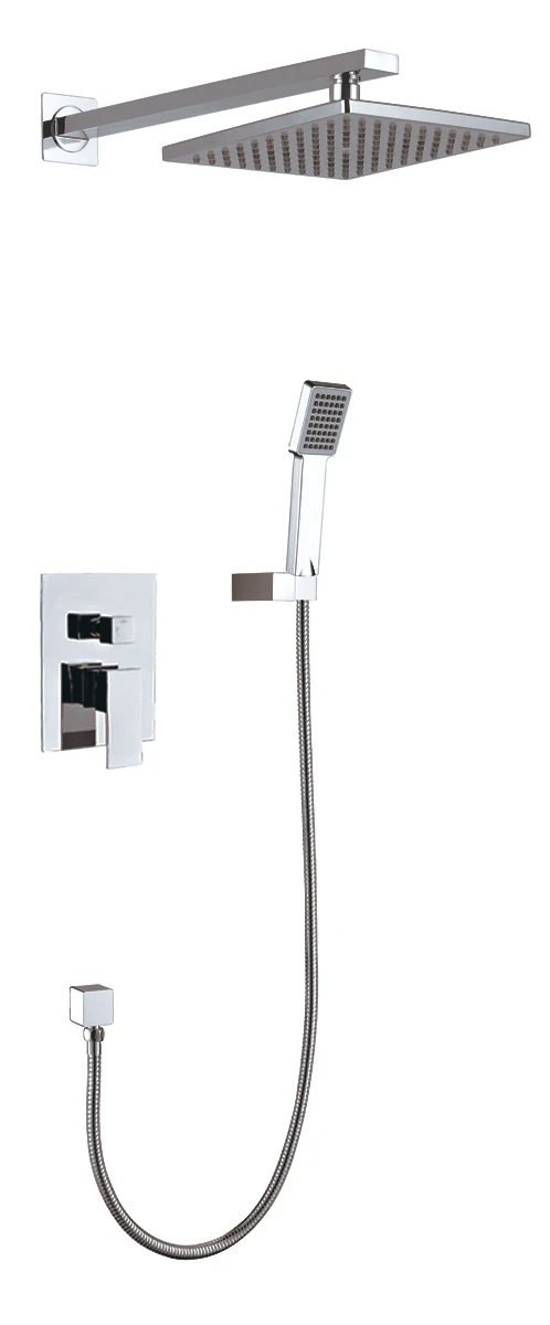 Best Selling Brass Concealed Shower Family Bath Mixer Hidden Taps Concealed Faucet Set
