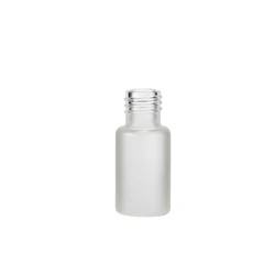Glass Bottles with Aluminum Caps and Rubber Plug 1-100ml Glass Vial Cheaper Price Screen Printing Cosmetic Clear Round Cap ISO
