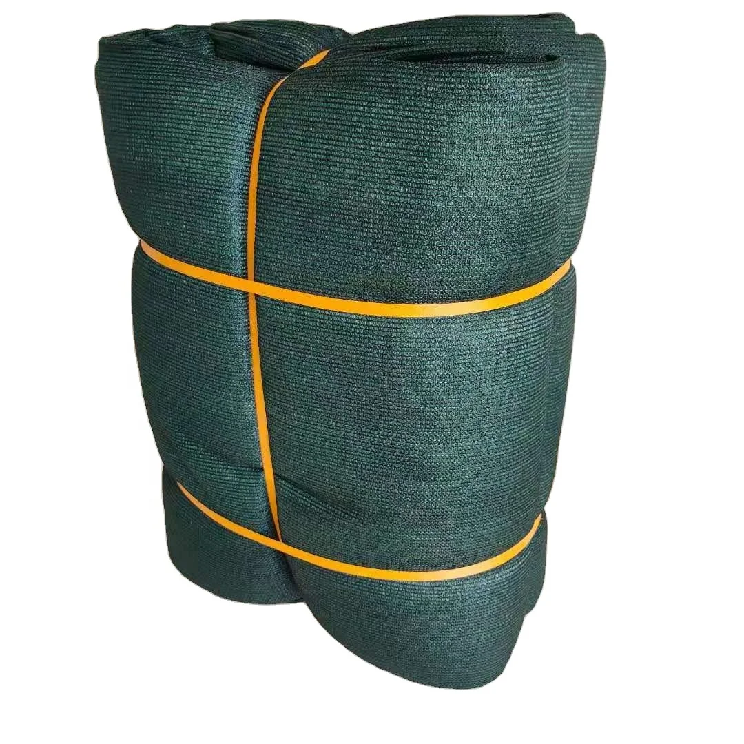 Dark green color 150 gsm 1x50m Hdpe UV cheap price manufacturer PE fireproof Debris net