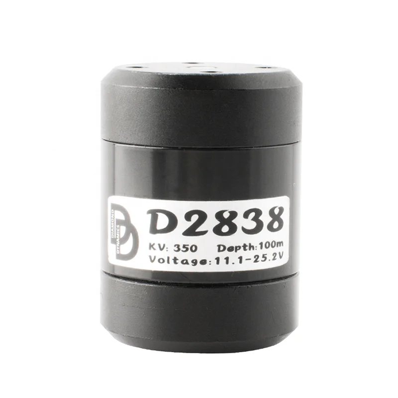 DD2838 12-24v 150W underwater waterproof brushless motor 100m underwater suitable for Underwater thrusters underwater robots ROV