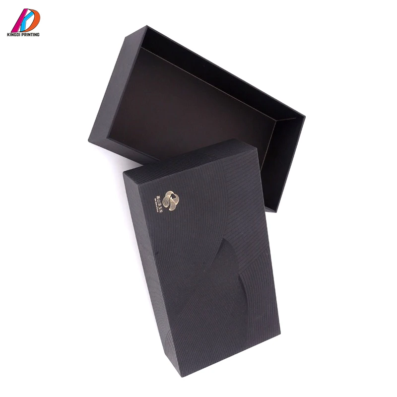 Custom Gold Stamping Logo Fancy Paper Tea Packaging Luxury Gift Box