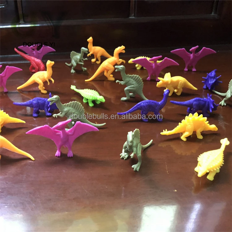 Wholesale cartoon cute children toys simple solid simulation 6cm dinosaur model toys