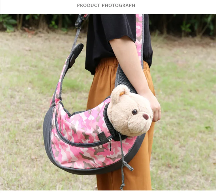 Teddy go out convenient bag pet sling bag manufacturer fashion breathable shoulder cat bag