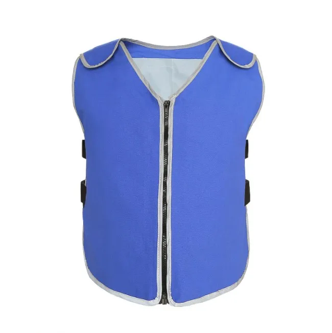 2022 Cooling Vest Reflective Summer Ice Pack Cooling Vest for hot working condition