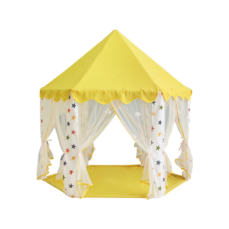 Indoor Kids Play Tent House Prince Princess Castle Large Playhouse Girls Boys Toy Tents for Children