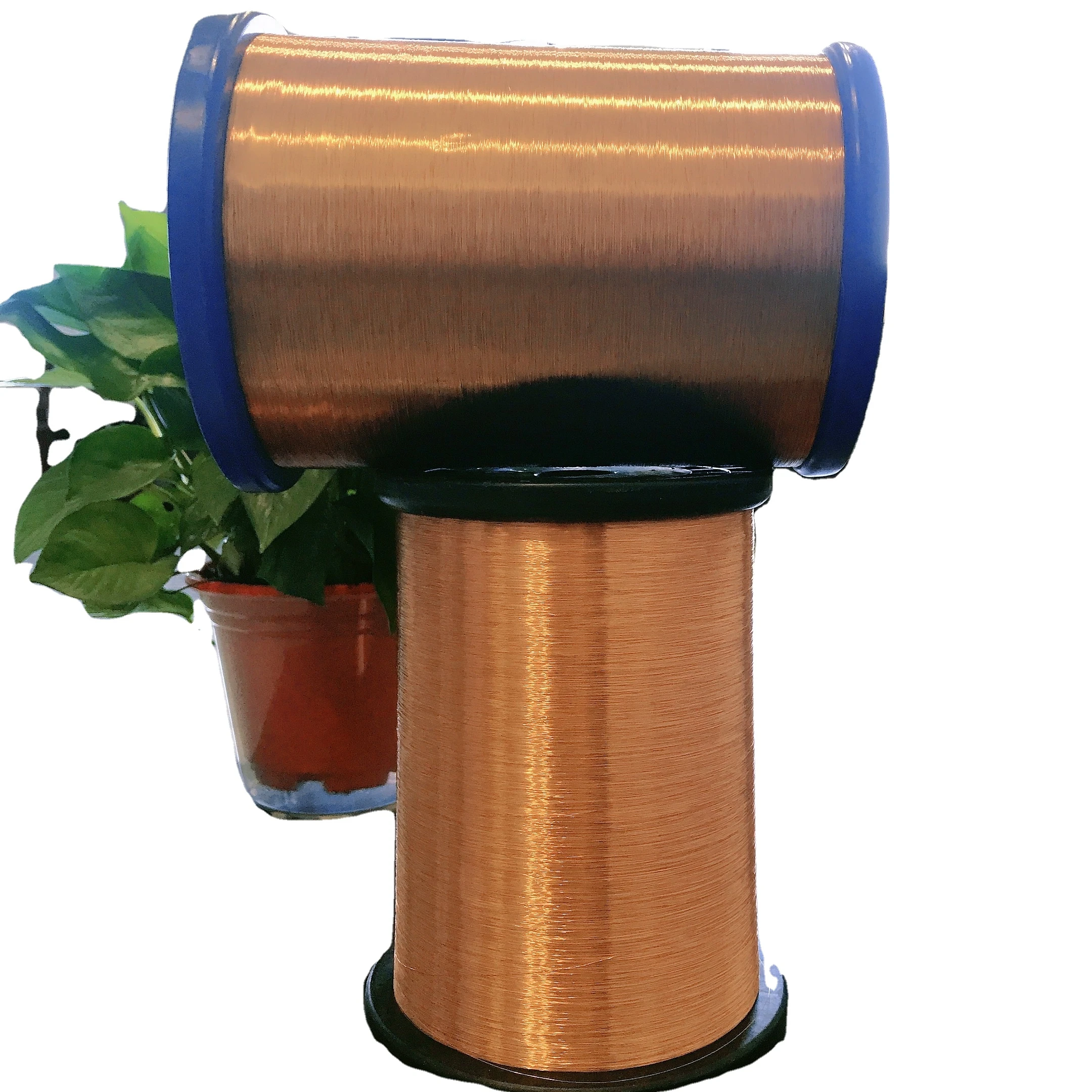 Enameled Copper Clad Aluminum Wires 40 SWG 200 polyester (amide)(imide) enameled CCA wire/single film