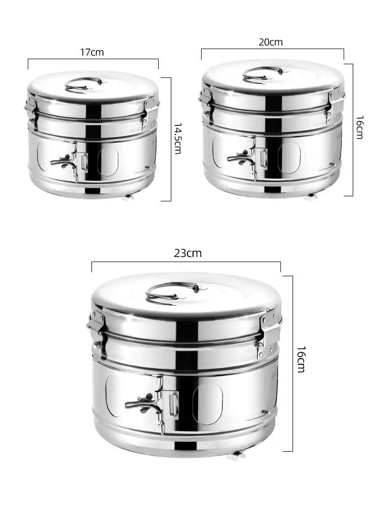 wholesale stainless steel storage tank medical storage tank high temperature resistant alcohol sterilizer disinfection pots