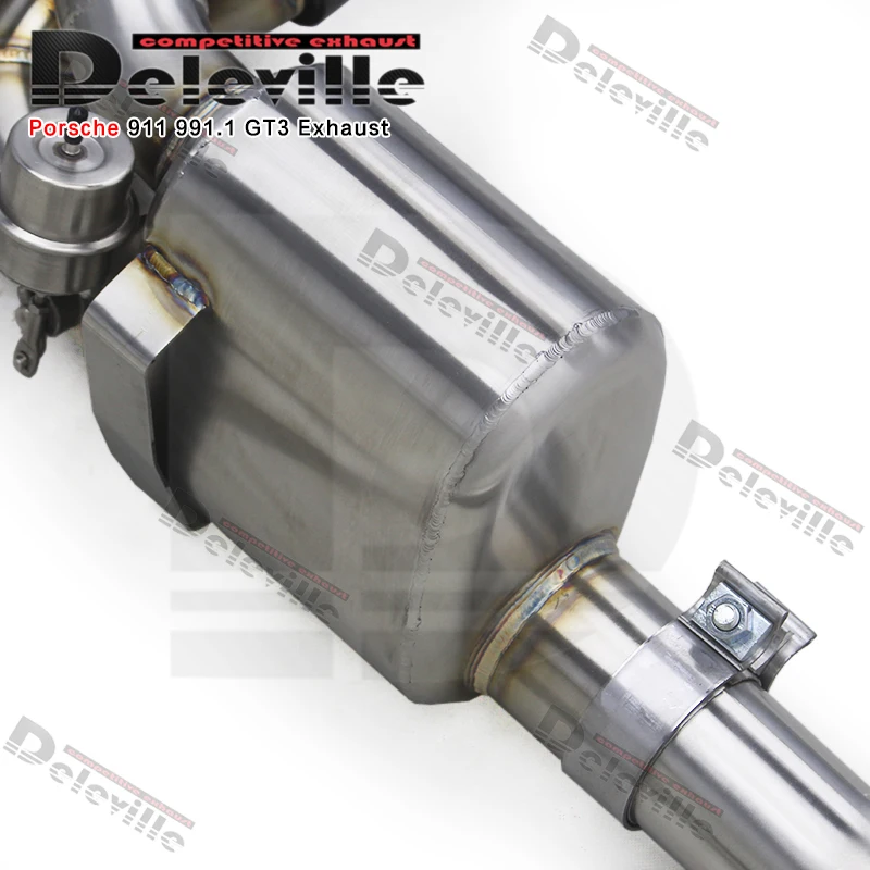 OEM Catback коллектор для Porsche 911 991/991.1 GT3 3.8L 475 PS 2010-2019 из нержавеющей стали полностью выпускной клапан глушителя