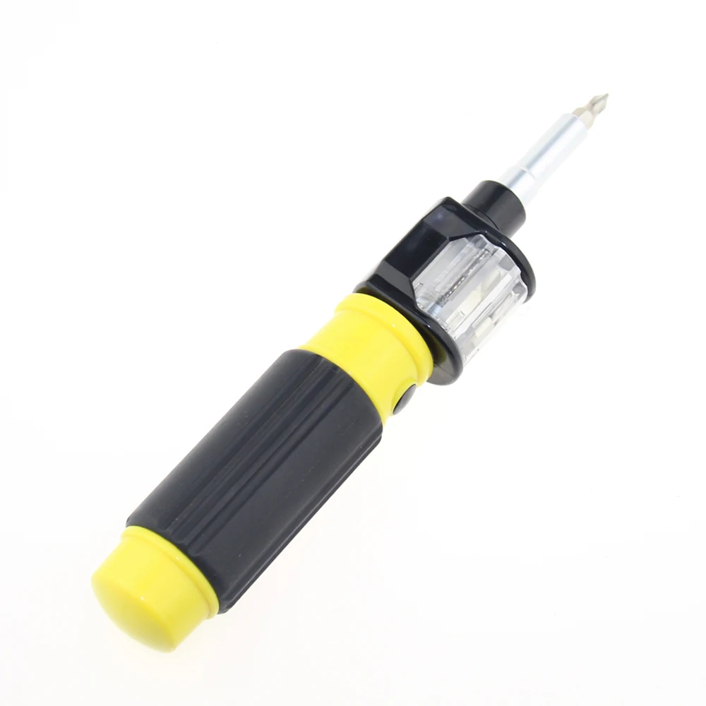 6 in 1 quick change twist screwdriver,portable easy change hand screwdriver