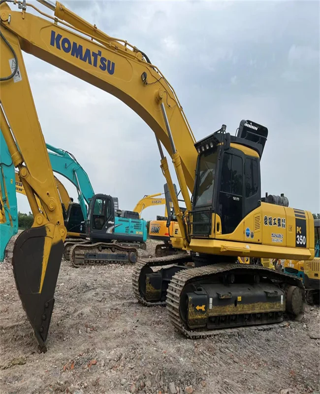 Boutique Hydraulic used crawler excavator komatsu pc350-8 Shovel Digger for mining work