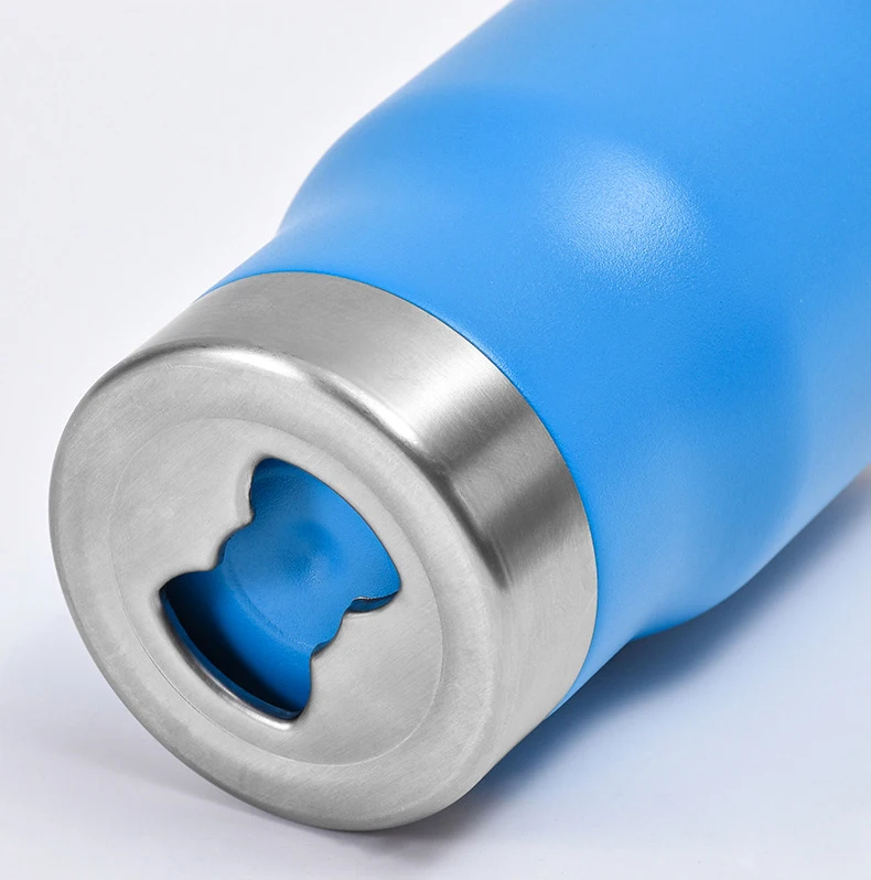 Wholesale Double Wall  4 in 1 Steel Can Cooler Vacuum Insulated Can Cooler With Opener 14oz Water Beer Can Cooler