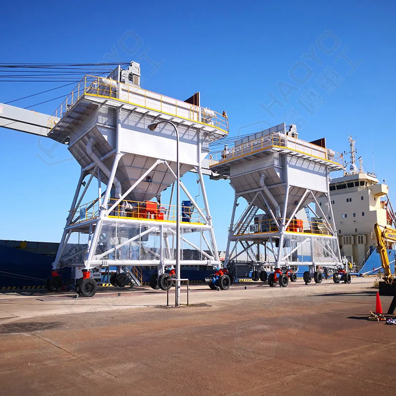 
Mobile Dust Catching Hopper for Cement Port 