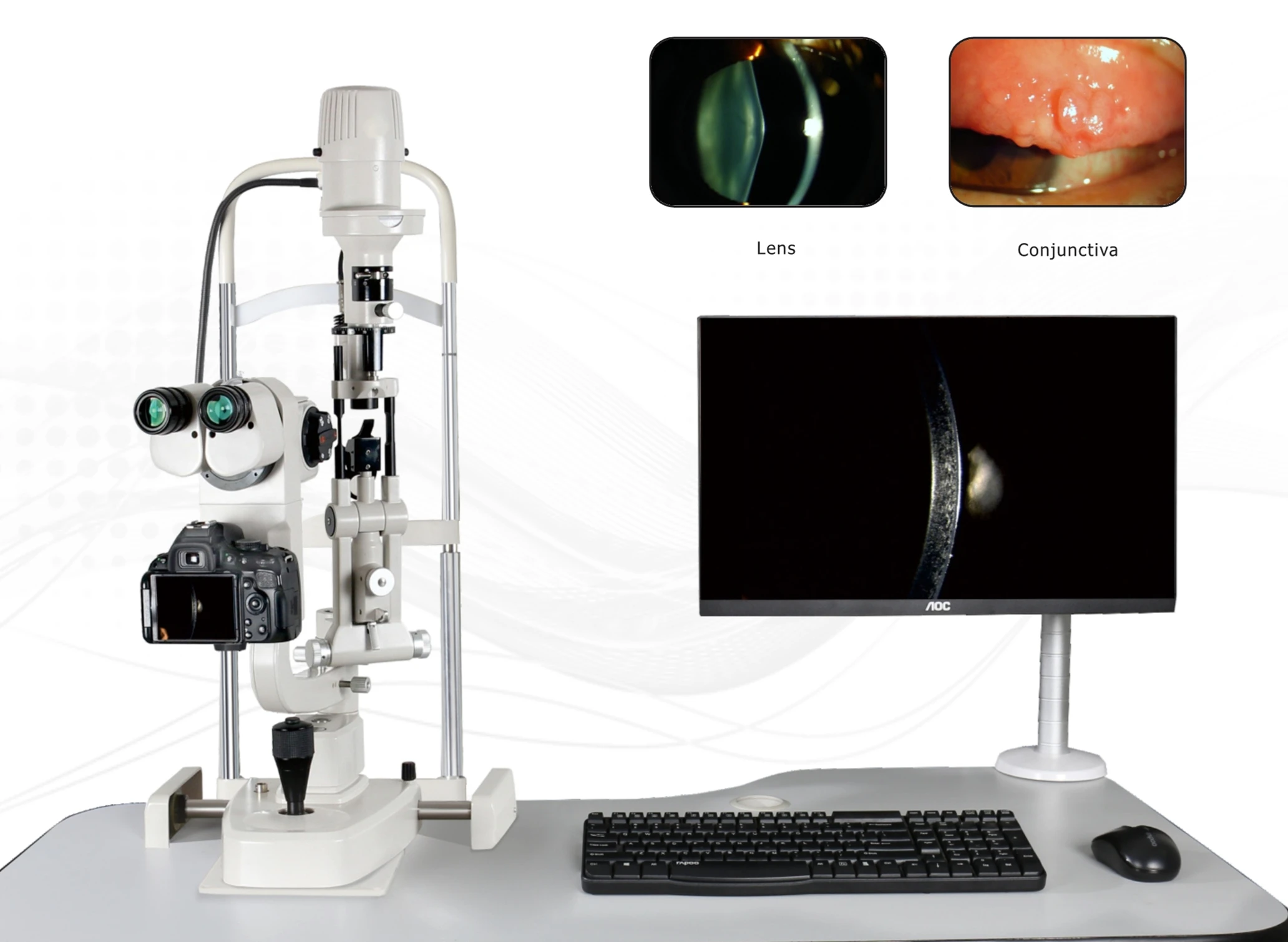THR-SER Cheapest Ophthalmic Digital Slit Lamp Prices Optical Instrument For Sale