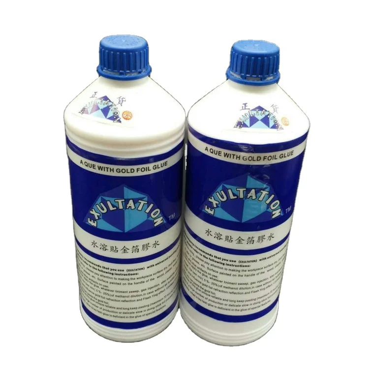 High quality #2 Italy Water-based Gilding Glue Adhesive Gold Foil Coating Painting No Smell Glue Apply to all Leaves Foil