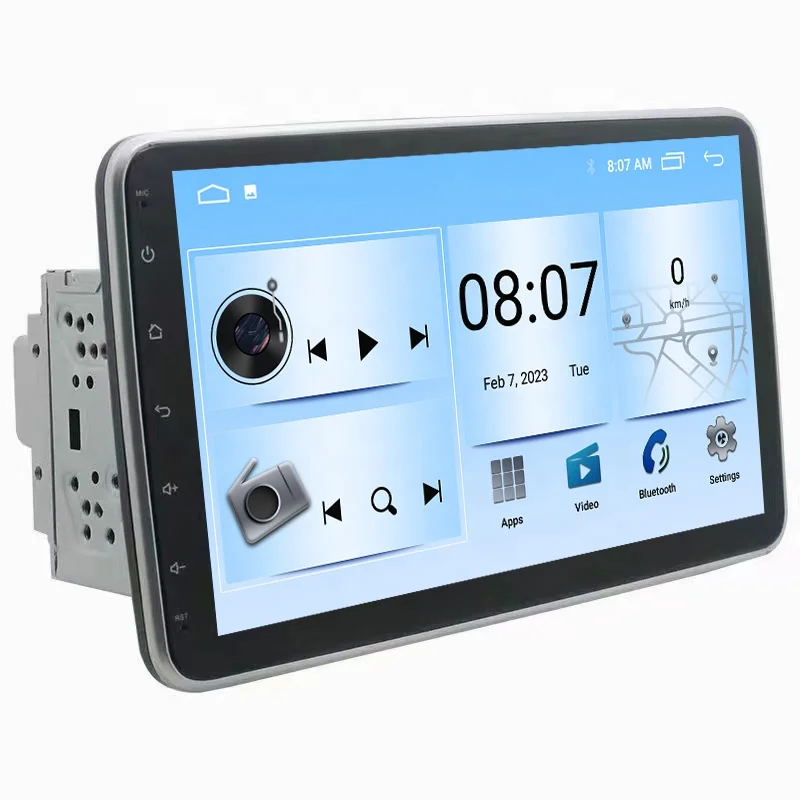 Android Car Radio Car Stereo GPS Customized New Products 2DIN RotationCar dvd Player Wifi BT FM/AM/RDS Phonelink Carplay