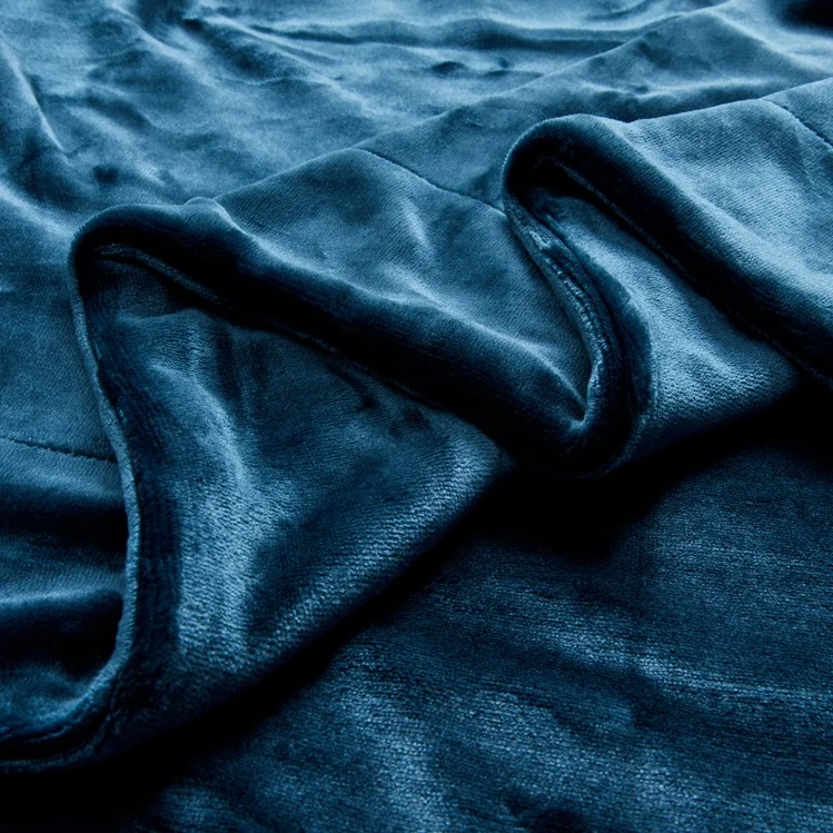 
Factory Outlet Washable Sensory Gravity Heavy Blanket Polyester For Double Bed 