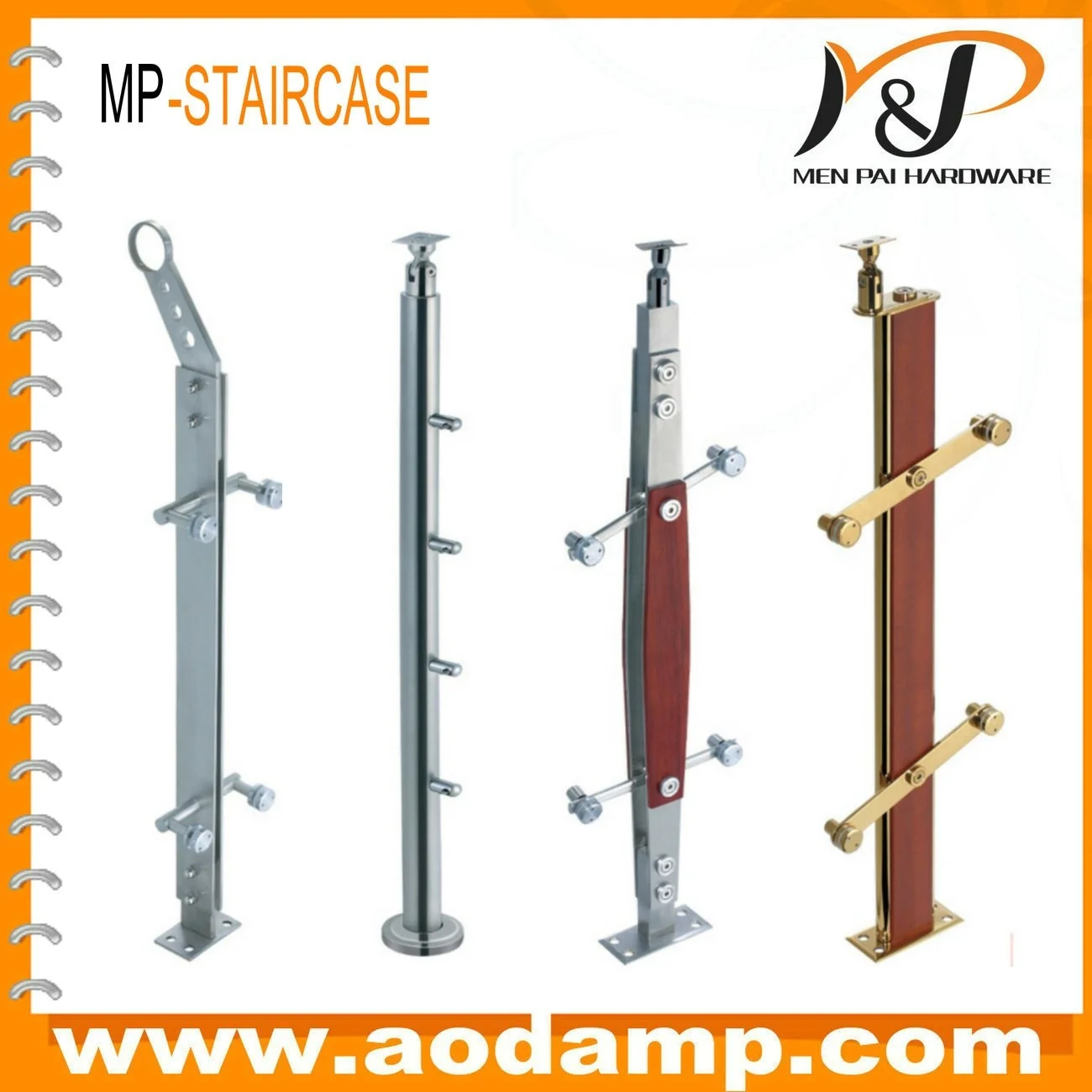 
Stainless Steel Balustrade Railings Accessories For Shopping Mall Handrails Stainless Steel Glass Balustrade 