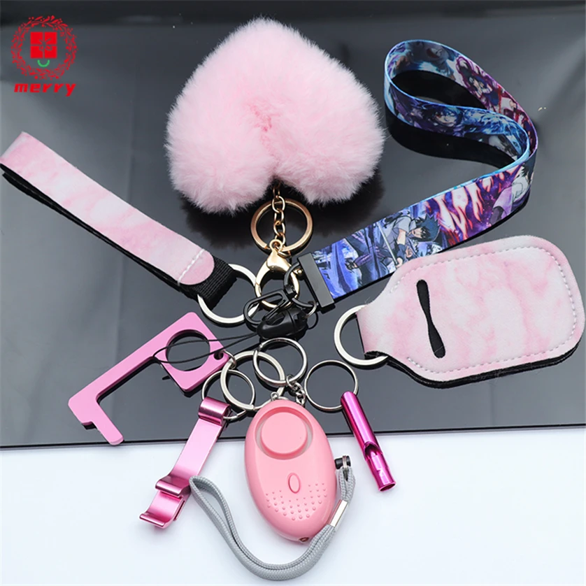 Verified self defense keychain manufacturer wholesale color customizable fiezkaa self defense keychain for women
