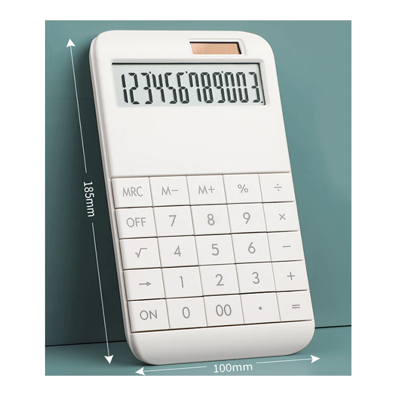 
Portable pocket calculator custom logo printing calculator calculator solar 