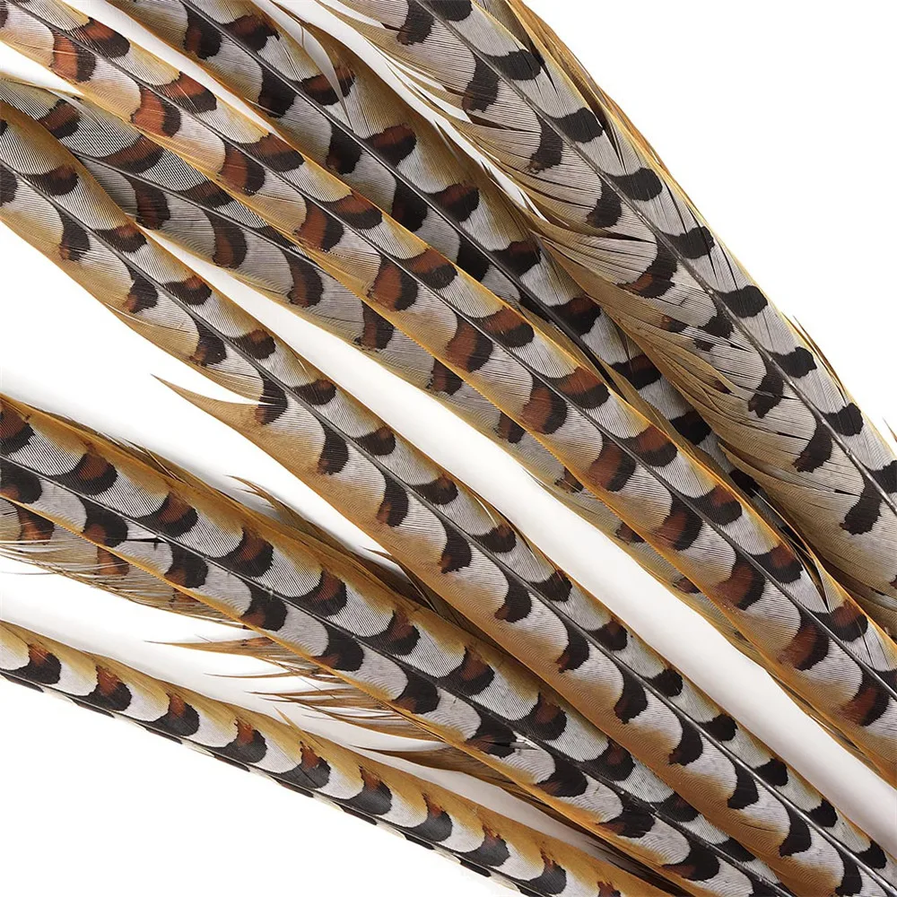 Ehfeather Good Quality natural  pheasant feather trims fringe Gorgeous Fashionable pheasant feathers