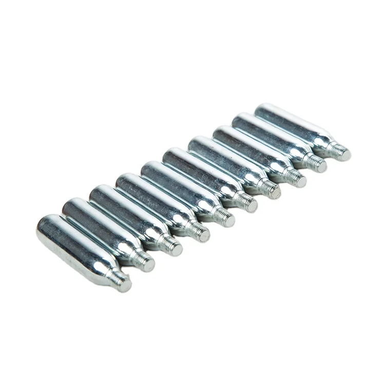 Best Value Co2 Gas Bottle Potable Small Size Cylinder 12 Gram Co2 Gas Capsules