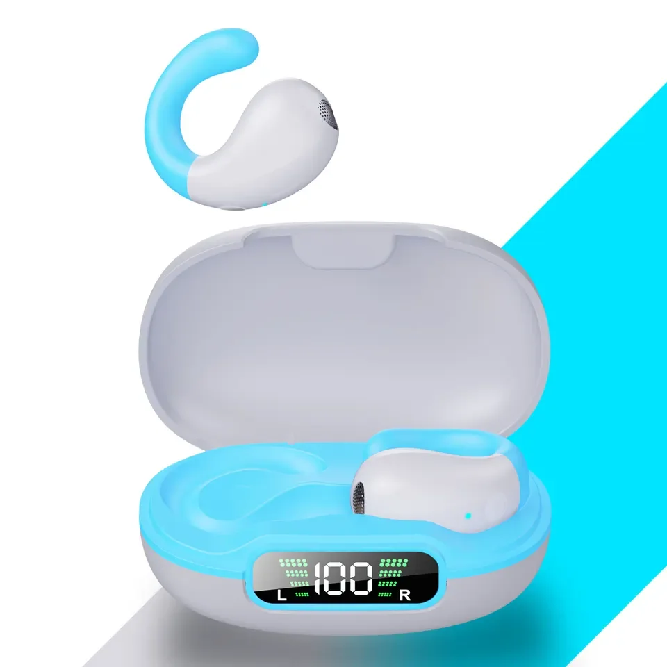 OEM Q92 Bone Conduction Head phones Blue tooth WirelessTWS  Hearing Aid Amplifier V5.3 Earbuds Sports Waterproof with Ear Hook