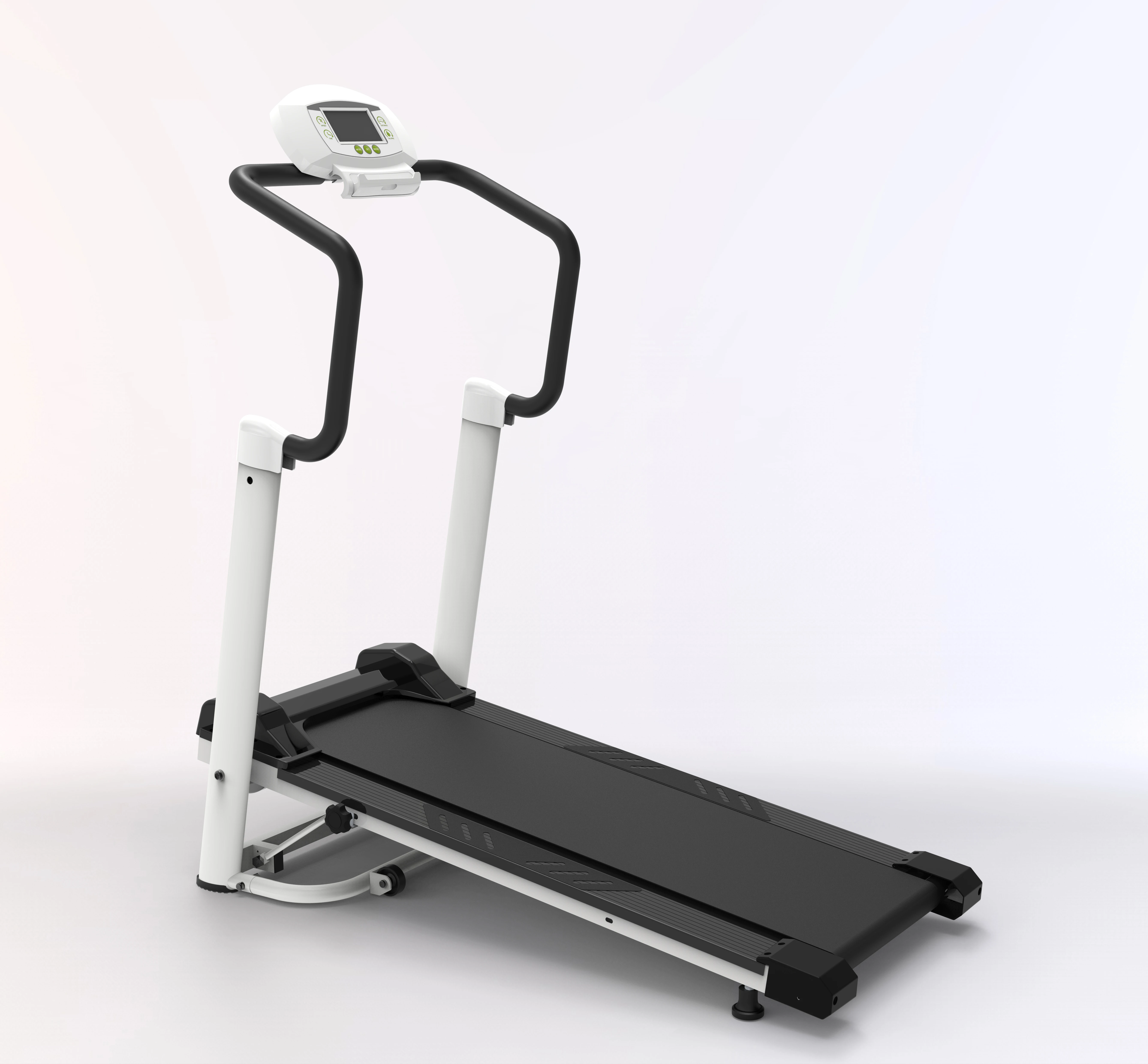 Hot Sale Office Home Gym Cardio Exercise Incline Fold Walking Jogging Machine Manual Non Motorized Magnetic Treadmill  Trademill